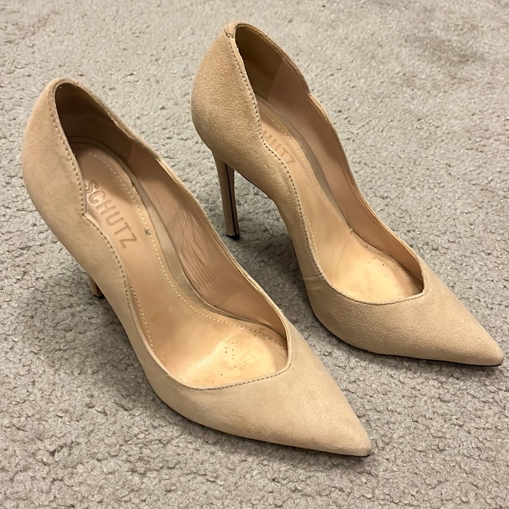 Schutz MonaLiza Suede Pumps - Sz 6B